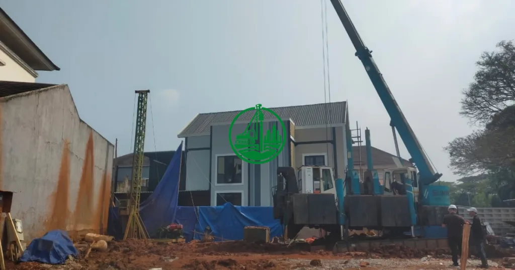 Pekerjaan Pancang Proyek Bekasi