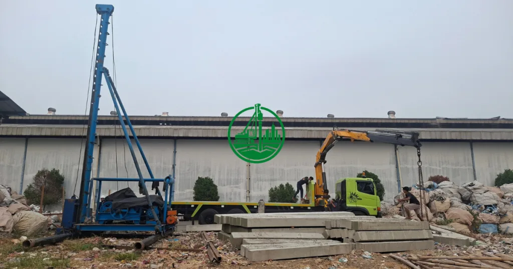Pekerjaan Pancang Proyek Cikarang