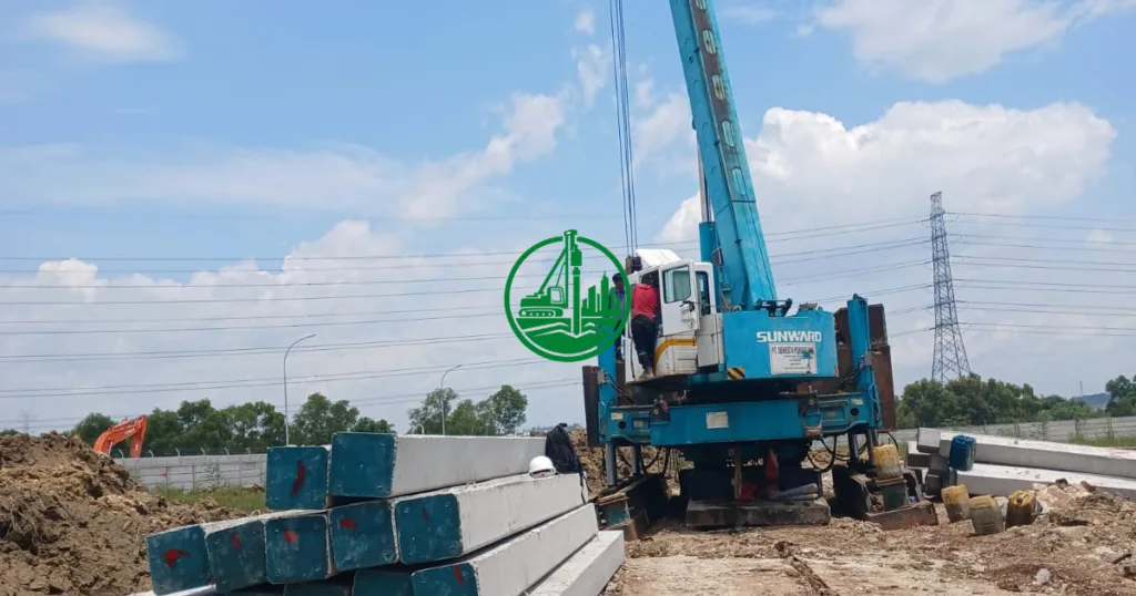 Pekerjaan Pancang Proyek Jakarta