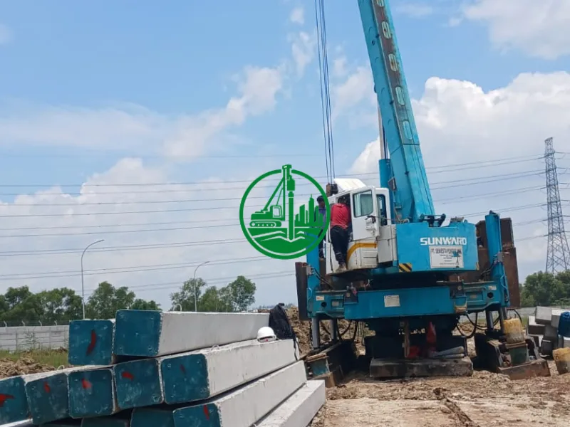 Pekerjaan Pancang Proyek Jakarta