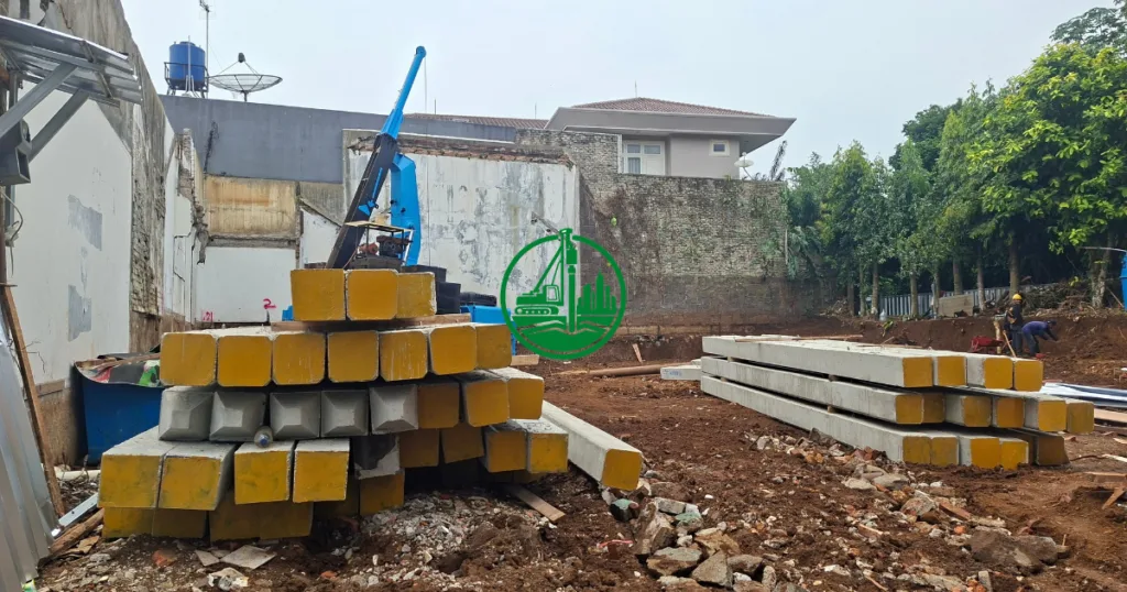Pekerjaan Pancang Proyek Tangerang