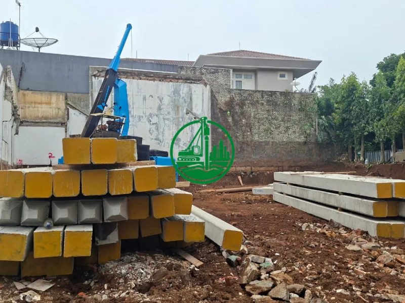 Pekerjaan Pancang Proyek Tangerang